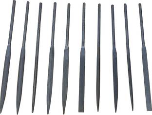 Scorpion 10Pcs Needle File Set Size 4x160cm Files for Metal Glass Stone Jewelry Wood Carving Craft Tool Knife Honer