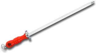 HS WORLD HS-PHR10 Red Knife Sharpening Steel