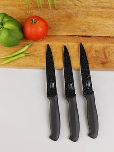 HOMFRO Stainless Steel Kitchen Knife Set, Professional Chef Knife Pack of 3 Multi Tool