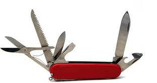 ASTOUND Multi-Function Swiss Army Knife Tool Kit Pocket Knife-Red Multi Tool, Knife, Pocket Knife, Survival Knife