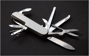 ASTOUND Multi-Function Swiss Army Knife Tool Kit-Silver Multi Tool, Knife, Pocket Knife, Survival Knife