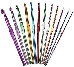 Gemsy Crochet Hook Needle pack of 8 Knitting Pin