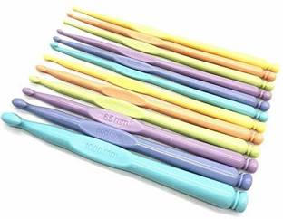 TREXEE 12CrochetHooksSet1910 Knitting Pin