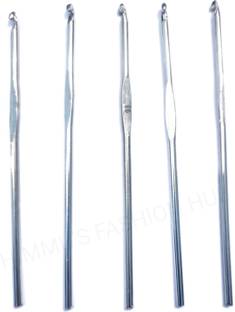 HIMMU'S FASHION HUB Crochet Hook (kiroshiya) for Art & Craft (13CM Long) ( No. 9, 10, 11, 12 & 13 )) Knitting Pin