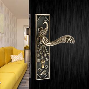 ATOM Mayur 10inch Antique Decorative Style Zinc Door Handle