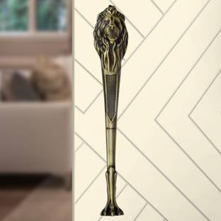 Bzcarts Antique Singham Lion Face Knob 250mm Hall-to-Hall Size Aluminium Door Handle
