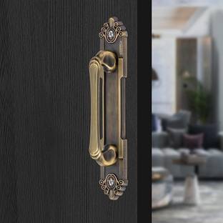 Impulse by Plantex Cabinet Door Handle/8 Inch Wardrobe Door Handle/Door Pull-Push Brass Antique Zinc Door Handle