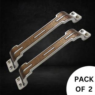 AD COLLECTION Unique Stylish Premium Design|New Model 7-inch Main Door Handle | leather Finish Zinc Door Handle