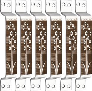 BUCKLER Door Handle| Cabinet| Window| Wardrobe|Drawer handles Laser Print Design-6 Inch Stainless Steel Cabinet/Drawer Handle