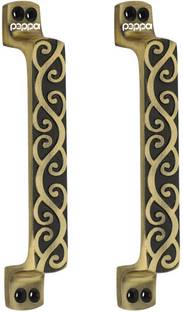 Peppa™ BAIL 6 Inch Gold Plated Door Handle