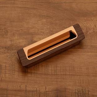 HARMONUS Sliding Handle and Door Pull Handle Handle 224 mm - 10 inch (Rose Gold - Qubic) Zinc Door Handle