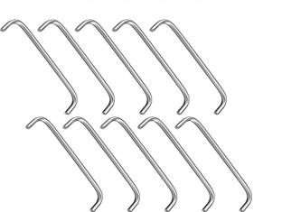 ATLANTIC Stainless Steel | Oval D | Dwawer | Cabinet Handles | 6 Inch Pack of 10 Pcs Steel Cabinet/Drawer Handle