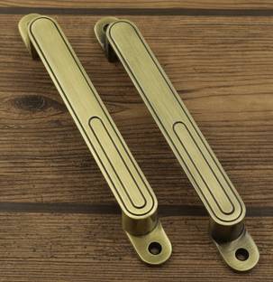 Jovial Ovel Door Handle/Pull Handle/Handle Set(7", Antique Brass, Zinc Alloy, 2 Pc) Zinc Door Handle