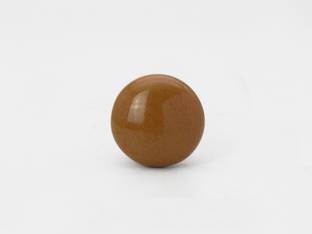 Rab (Code:-Knob Jaipuri, Finish:- Teak Wood) Ceramic Cabinet/Drawer Handle