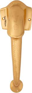 Smart Shophar Brass Elephant Pull Handle 7 Inch Brass Door Handle