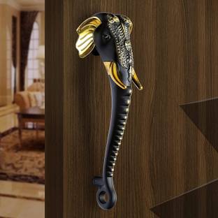 Plantex Elephant-Shaped Door Push Pull Handle/Door Pull Handle for Main Door-17 Inches Zinc Door Handle