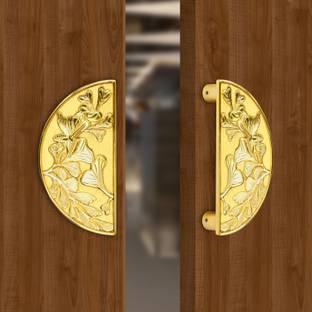 Plantex Premium 8-inch Round Shape Main Door and Pull-Push Handle for Single/Double Door Aluminium Door Handle