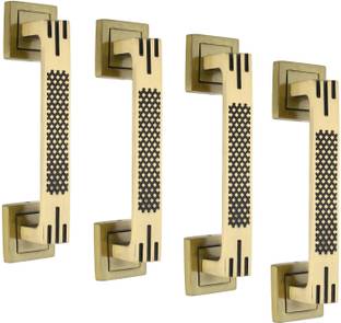 Harigario Elegance 8-Inch Concealed Antique Brass Handle Aluminium Door Handle
