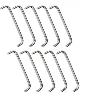 ATLANTIC Stainless Steel | Capsule D | Dwawer | Cabinet Handles | 4 Inch Pack of 10 Pcs Steel Cabinet/Drawer Handle