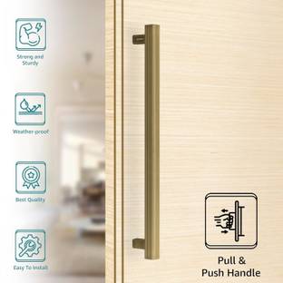 Plantex 20-inch Main Door Handle/Door & Home Decor/Door Pull-Push Handle (APS-236-BA) Aluminium Door Handle