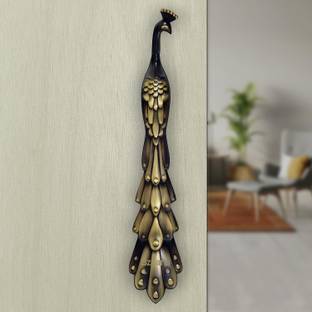 Bzcarts Bzcarts Peacock Shape Main Door Pull/Glass Door Handle(10 Inch Antique Finish) Aluminium Door Handle