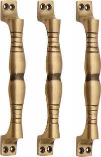 SnapGrip Vintage OwelLine 6-Inch Brass Aluminum Handle" Aluminium Door Handle
