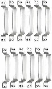 KURIC Stainless Steel for Home & Kitchen Door/Cabinet/Window Handles - D Curve -4 Inch Stainless Steel Door Handle