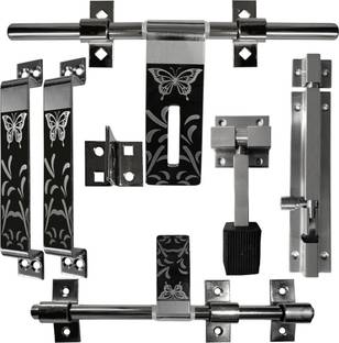 Circle MAIN DOOR HANDLE|Door Kit Stainless Steel|Door Hardware|Gate hardware Stainless Steel Door Handle