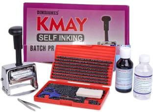 dinojames KMAY Batch coding Machine 3mm Label Stamping Machine