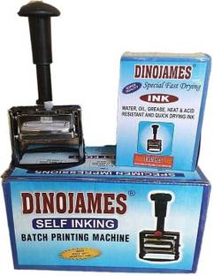 dinojames Batch coding Machine Label Stamping Machine