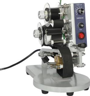 SmartPack Manual Ribbon Hand Batch Coding Machine for Printing Batch no and Date on Plastic and Paper Pouch Label Stamping Machine