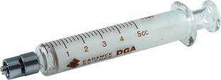 RSSW 5 mL 5cc GLASS SYRINGE LUER LOCK TIP TO SLIP TIP Laboratory Watch Glass Laboratory Watch Glass