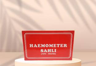 Heamoglobin Haemo Hb Meter Type Round Laboratory Watch Glass