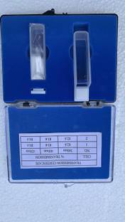 Kambojtraders Optiglass Set Of 2 Optical Glass Cuvettes, 10mm, Spectrometer Cell Cuvette Laboratory Watch Glass