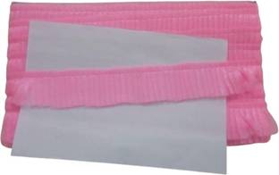 Kanha pink frill lace border/dupatta/lehenga (9m)(width1.5) Lace Reel