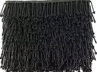 Avyalik Golden Latkan Katdana Beads Tussel Lace With Beautiful Desining Lace Reel