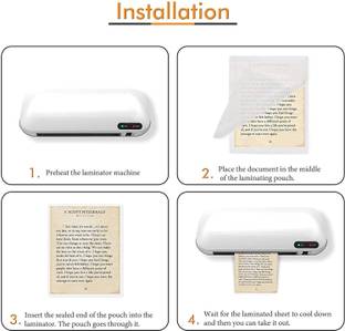 Kosh Thermal Lamination Pouch Size 210 mm x 297 mm, 125 Micron A4 Laminating Sheet