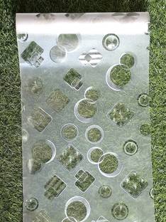 Steko {12 x 60 In} Frosted Design Self Adhesive Matte Finish Lamination Sheet F-2 Laminating Sheet