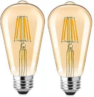 AYOULIGHTS (PACK OF2)4W E27 E26 Base Filament Bulbs | Edison Bulb | Filament Bulb WALL/ Hanging Lights (Pendant Lights) Lamp Shade