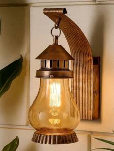 AYOULIGHTS Modern Lantern Sconce Lamp, Red Shade, Wall Lights Lamp Shade