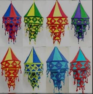 Ayushkacrafts Ayus3t 8pc Chandelier Lamp Shade