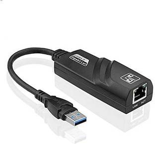 VYAR Type C to RJ45 Ethernet Wired Ethernet Lan Adapter compatible with Windows, Mac