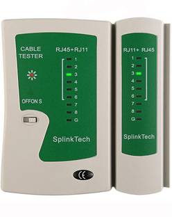 TERABYTE RJ45 and RJ11 LAN Ethernet Network Cable Tester RJ 45 Cat5 Cable Tester Lan Adapter