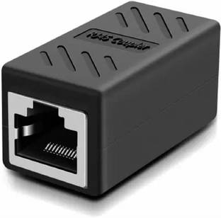 SVDK RJ45 Coupler, Ethernet, Extension Connector, Compatible with CAT7 CAT6 CAT5 Wireless Ethernet Lan Adapter compatible with Linux, Mac, Ubuntu, Windows