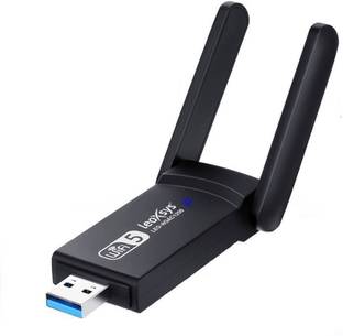 LeoXsys Dual Band 5GHZ WiFi USB 3.0 Adapter Wireless Dual Band 5Ghz dongle Wireless USB Lan Adapter compatible with Windows, Mac