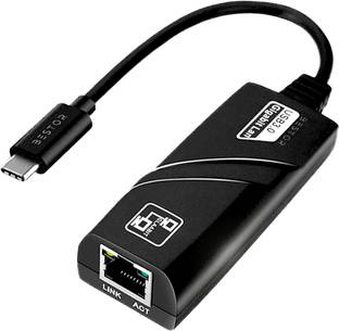 Bestor Type-C 3.0 to Gigabit Ethernet Adapter,RJ45 LAN Wired LAN Speeds10/100/1000 Mbps Lan Adapter