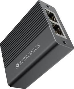 ZEBRONICS Zeb - RJ21 Wired Ethernet Lan Adapter compatible with Windows