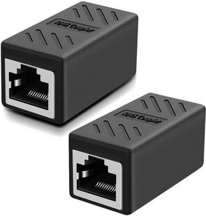 coolcold RJ45 Ethernet Coupler (Pack of 2) – LAN Extender Adapter Wireless Ethernet Lan Adapter compatible with Linux, Mac, Ubuntu, Windows