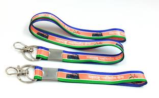Key Era Mns Maharashtra Navnirman Sena Id Tag Holder Lanyard 2 pc Lanyard