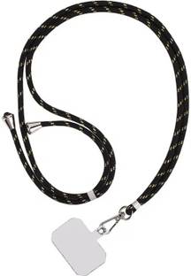 KIDWILL Adjustable Nylon Wrist/Neck Strap With Patch For Crossbody Mobile Lanyard